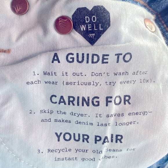 MADEWELL The Perfect Vintage Jean Women’s Size 23 Raw Hem - Picture 12 of 16